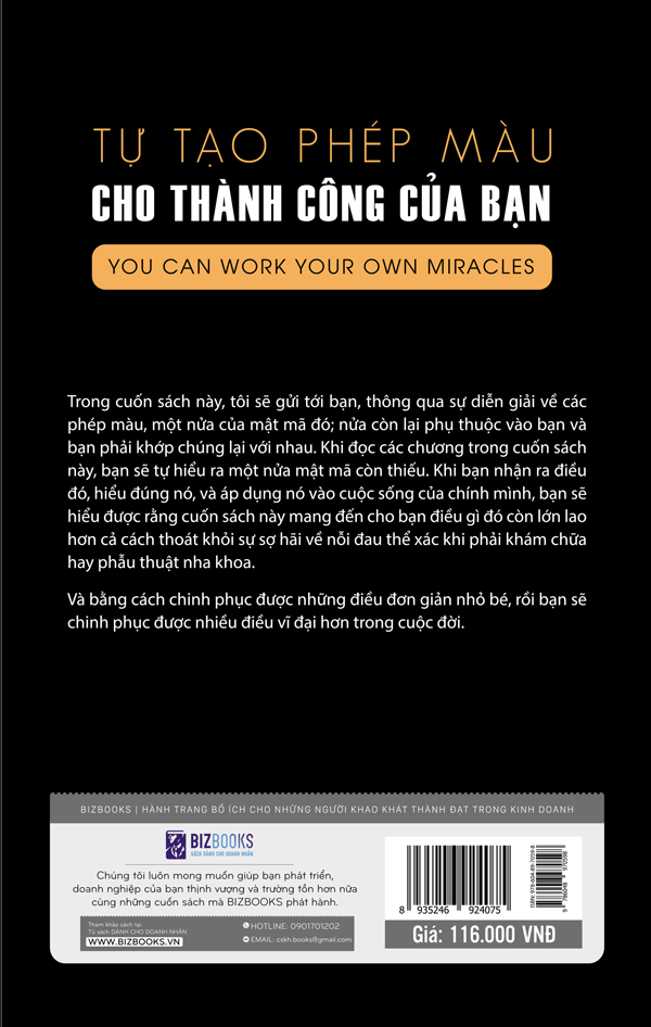 Tự tạo phép màu cho thành công của bạn