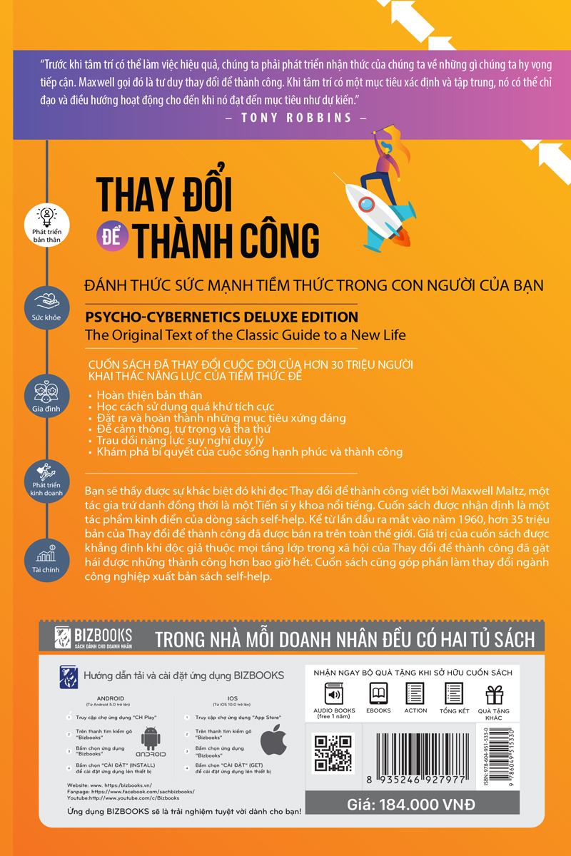 Thay Đổi Để Thành Công - Đánh Thức Sức Mạnh Tiềm Thức Trong Con Người Của Bạn