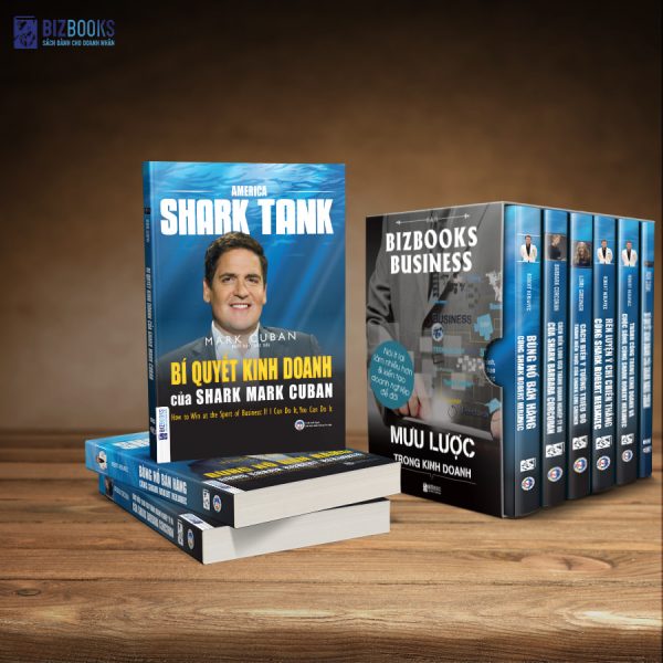 Bộ sách Sharktank: Mưu lược trong kinh doanh (tặng kèm Boxset)