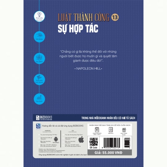 Hợp tác- Tập 13 bộ sách Luật Thành Công (Napoleon Hill)