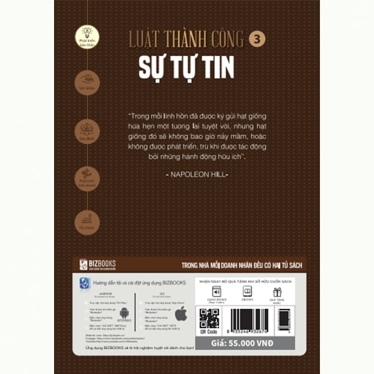 Sự tự tin - Tập 3 bộ sách Luật Thành Công (Napoleon Hill)