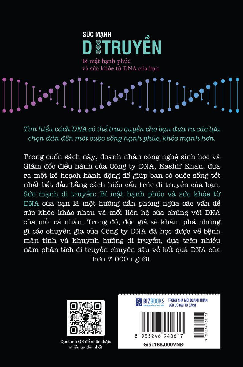 Sức mạnh di truyền: Bí mật hạnh phúc và sức khỏe từ DNA của bạn