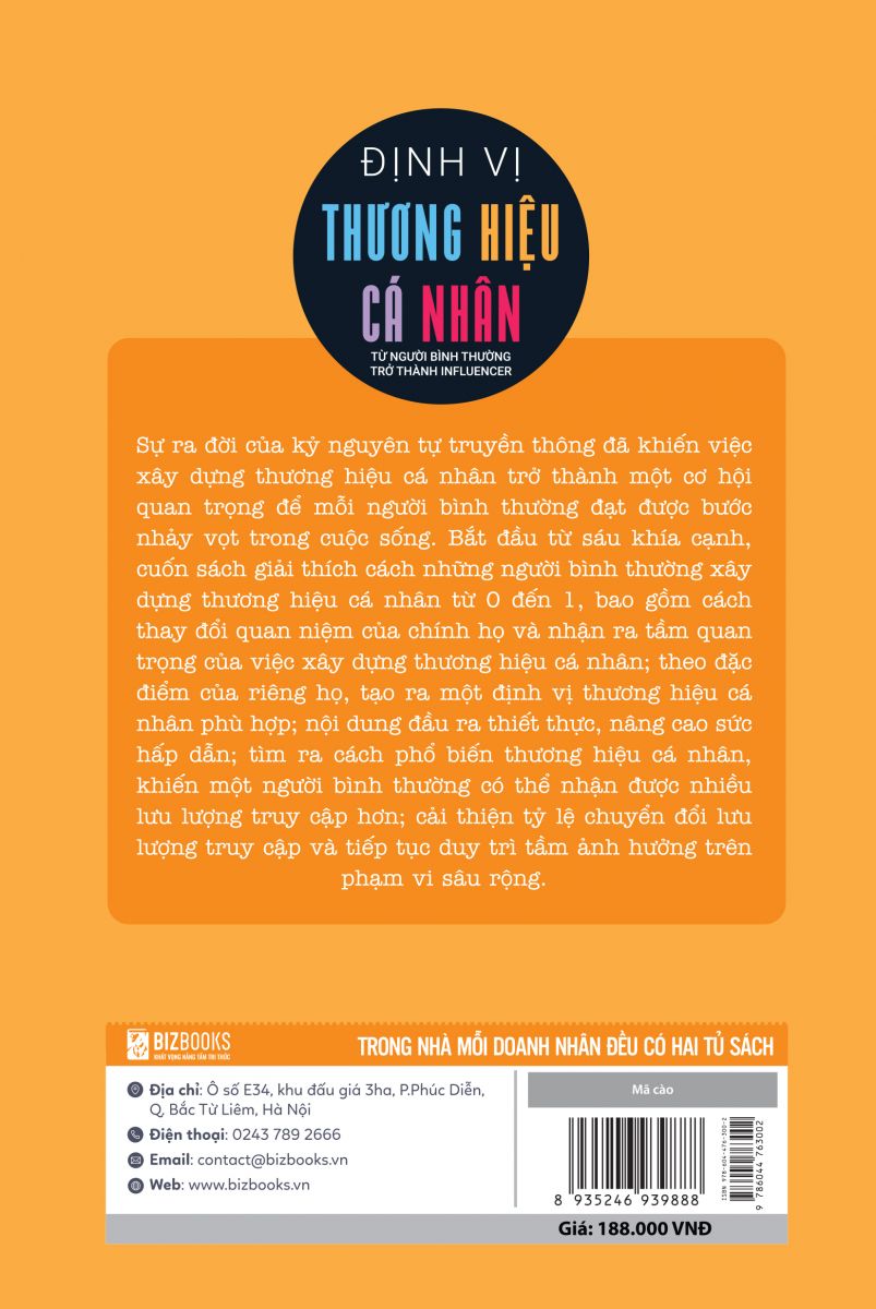 Định vị thương hiệu cá nhân - Từ người bình thường trở thành Influencer